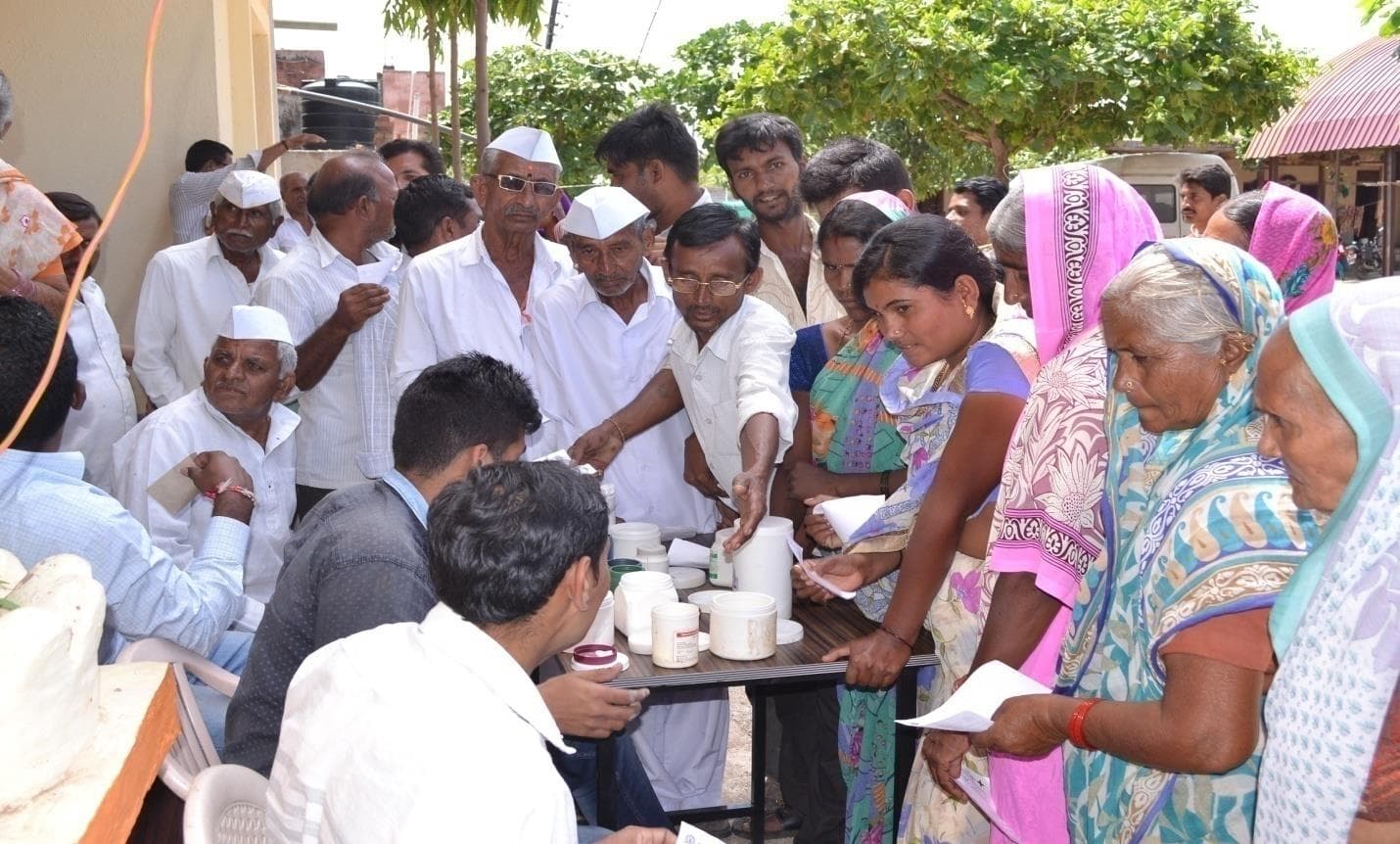 Community medical checkup activity