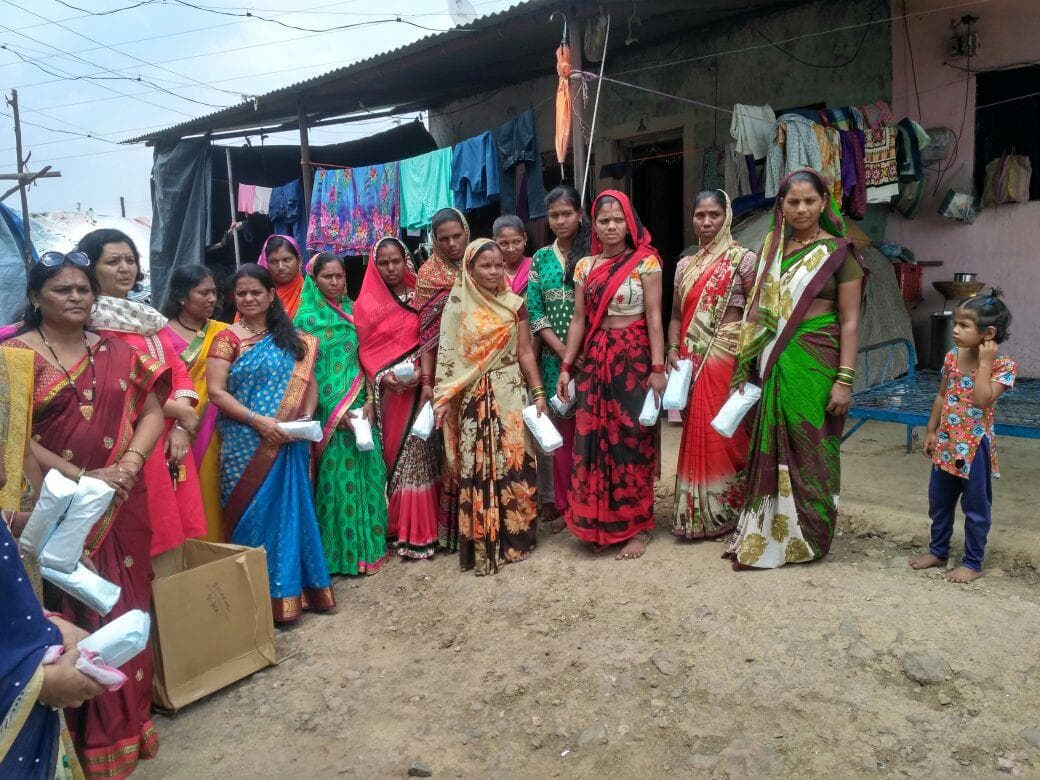 Menstrual hygiene education and sanitary napkin awareness activity
